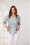 LILLIAN BLOUSE - mosaic til